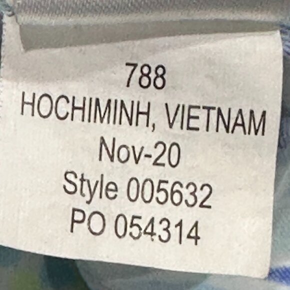 Lilly Pulitzer Lakelyn Bra Polo UPF 50+ Blue Ibiza Open Water XS Athletic Gym - Picture 10 of 10